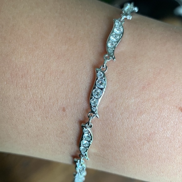 Swarovski Silver Bracelet - Picture 2 of 2